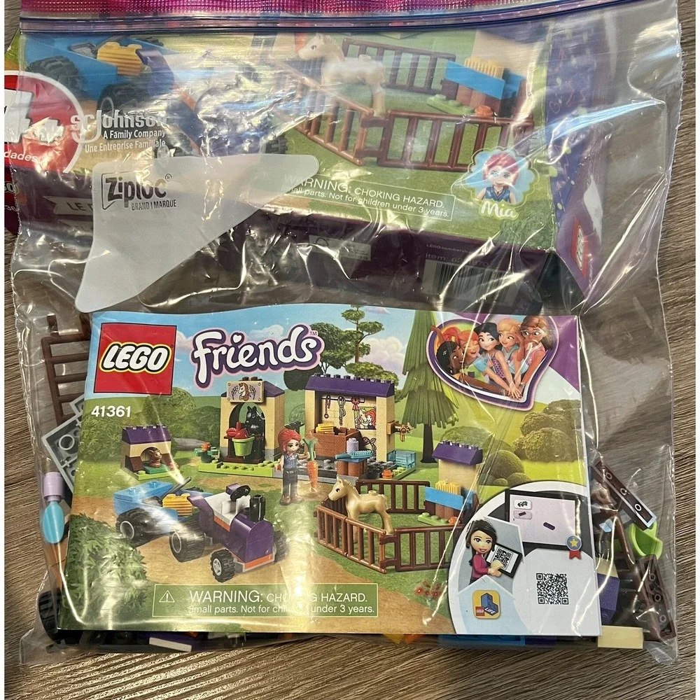 LEGO FRIENDS Set 41361 ~‎ Mia's Foal Stable ~ Assembled Once - Complete